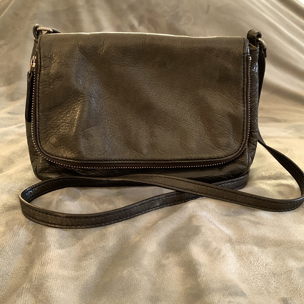 Margot leather crossbody bag